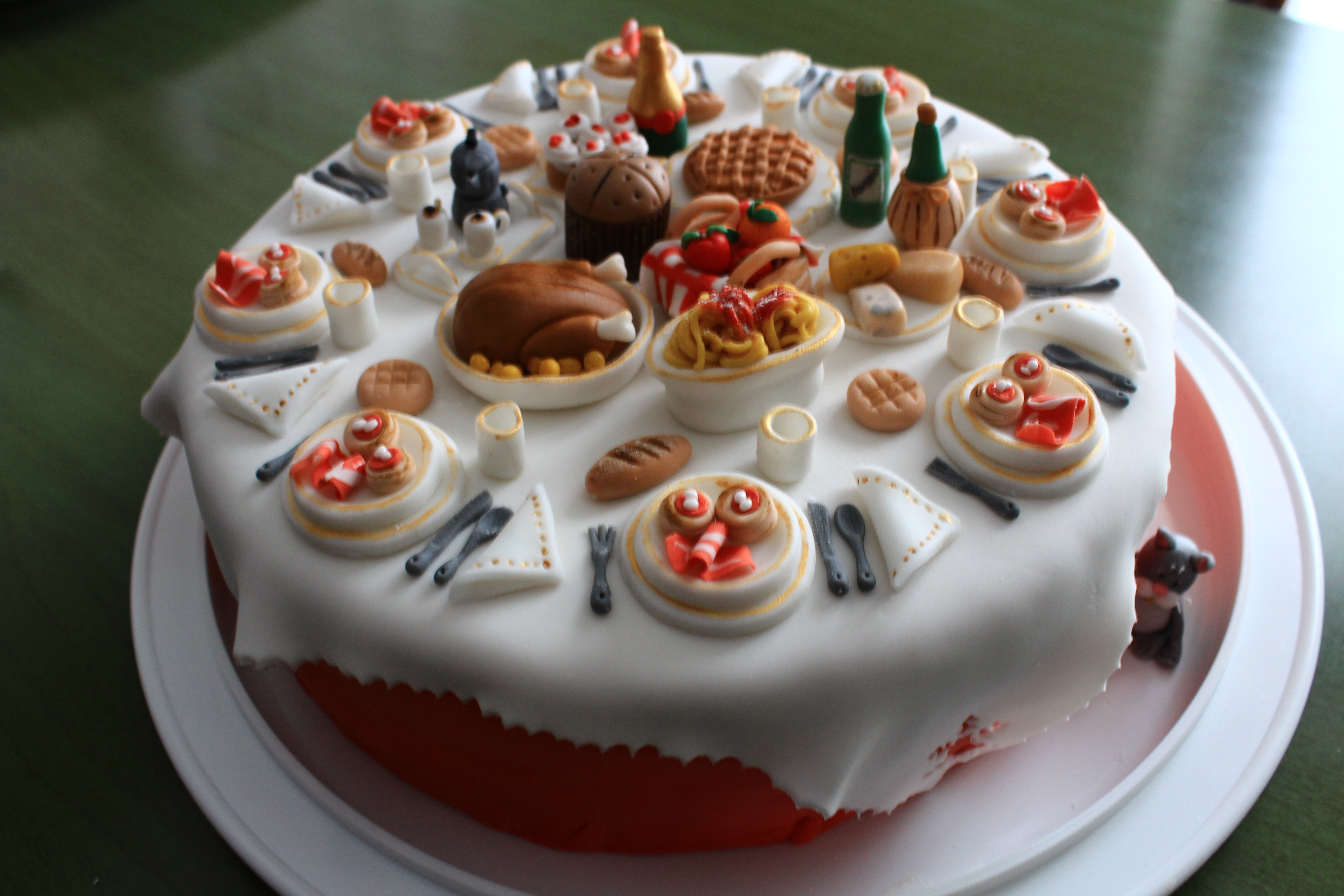 Торт для кондитера на день рождения